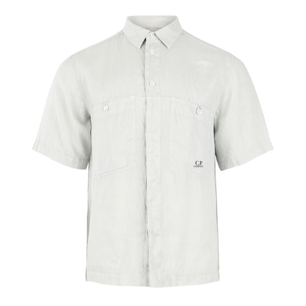 CP Company Boxy Short Sleeve Shirt - Pink